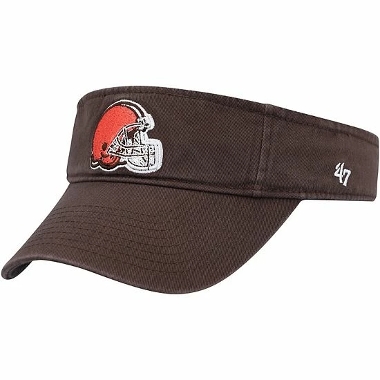 Top 10 ๐ Unbranded Men's '47 Brown Cleveland Browns Team Clean Up Visor ๐