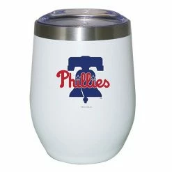 Deals 🛒 Unbranded Philadelphia Phillies 12oz. Logo Stemless Tumbler 🧨