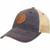Best Sale 😍 Unbranded Men's Navy Illinois Fighting Illini Target Old Favorite Trucker Snapback Hat 😉