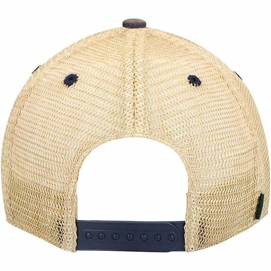 Best Sale 😍 Unbranded Men's Navy Illinois Fighting Illini Target Old Favorite Trucker Snapback Hat 😉 - Image 5