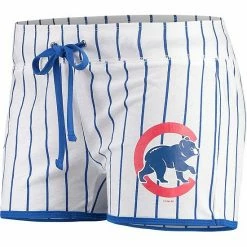 Best deal 🛒 Unbranded 👩 Women's Concepts Sport White/Royal Chicago Cubs Vigor Sleep Shorts 😉