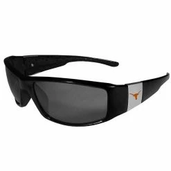 Best Sale 😉 Unbranded Adult Texas Longhorns Chrome Wrap 👓 Sunglasses 🌟