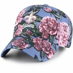 Wholesale 🔔 Unbranded 👩 Women's '47 Blue New Orleans Saints Peony Clean Up Adjustable Hat 👏