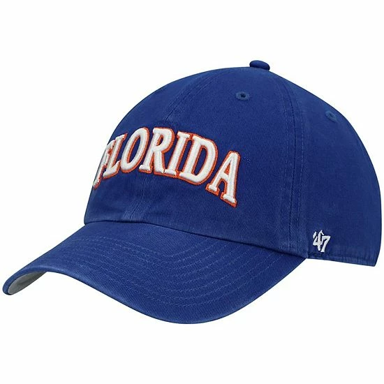 Budget ๐ Unbranded Men's '47 Royal Florida Gators Archie Script Clean Up Adjustable Hat ๐