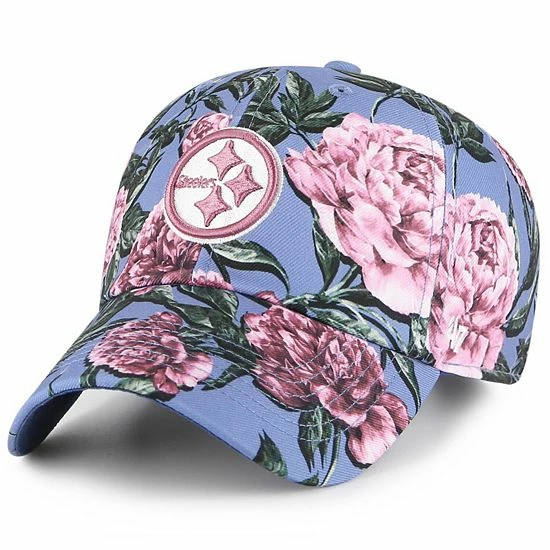 Wholesale ๐งจ Unbranded ๐ฉ Women's '47 Blue Pittsburgh Steelers Peony Clean Up Adjustable Hat ๐ - Image 2