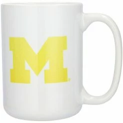 Cheapest 🤩 Unbranded Michigan Wolverines 15oz. Primary Logo Mug 🛒