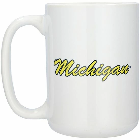 Cheapest 🤩 Unbranded Michigan Wolverines 15oz. Primary Logo Mug 🛒 - Image 2