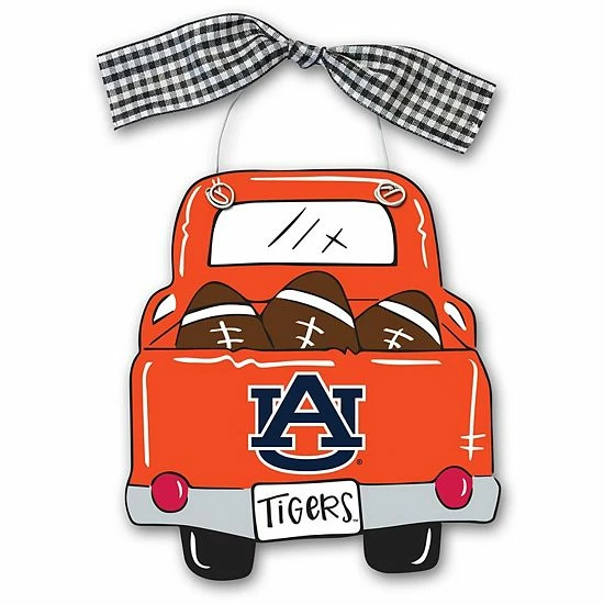 Discount ๐ Unbranded Auburn Tigers Wood Truck Ornament ๐