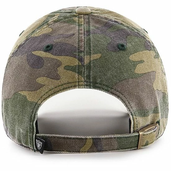 Top 10 ๐ Unbranded Men's '47 Camo Las Vegas Raiders Woodland Clean Up Adjustable Hat ๐ - Image 2