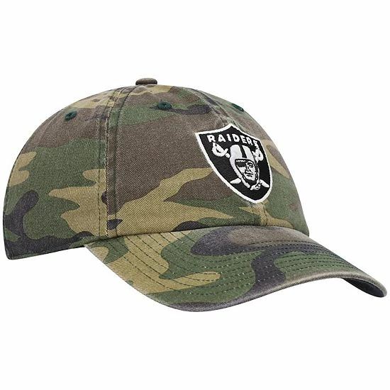 Top 10 ๐ Unbranded Men's '47 Camo Las Vegas Raiders Woodland Clean Up Adjustable Hat ๐ - Image 3