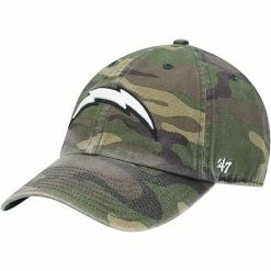 Flash Sale 👍 Unbranded Men's '47 Camo Los Angeles Chargers Woodland Clean Up Adjustable Hat ⌛
