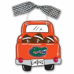 Outlet 😍 Unbranded Florida Gators Wood Truck Ornament 🌟