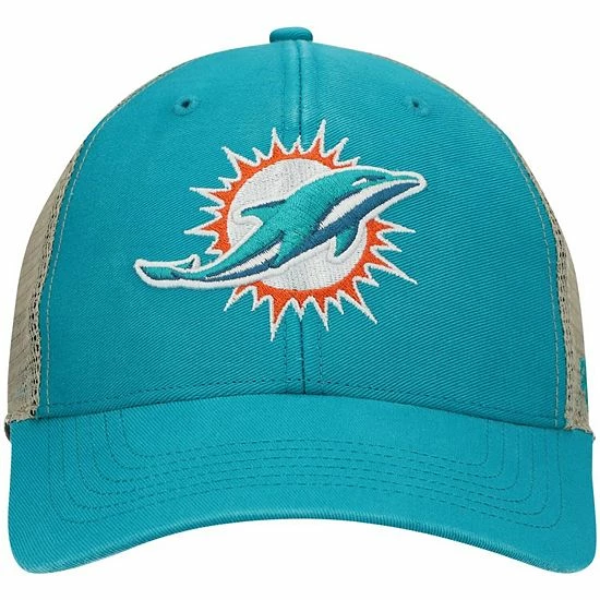 Budget ๐ Unbranded Men's '47 Aqua Miami Dolphins Flagship MVP Snapback Hat ๐ฏ - Image 3