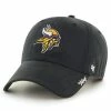 Discount 🔔 Unbranded 👩 Women's '47 Black Minnesota Vikings Miata Clean Up Secondary Adjustable Hat ❤️