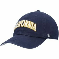 Best reviews of 💯 Unbranded Men's '47 Navy Cal Bears Archie Script Clean Up Adjustable Hat 🔔