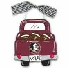 Outlet 👏 Unbranded Florida State Seminoles Wood Truck Ornament 😉