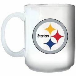 Coupon 🥰 Unbranded Pittsburgh Steelers 15oz. Primary Logo Mug ⭐