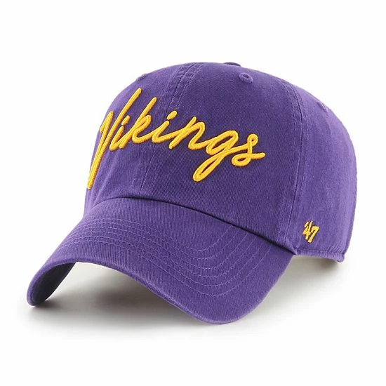Deals โ Unbranded ๐ฉ Women's '47 Purple Minnesota Vikings Vocal Clean Up Adjustable Hat ๐งจ - Image 2