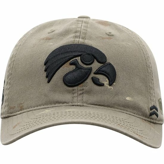 Discount 😉 Unbranded Men's Top Of The World Olive Iowa Hawkeyes OHT Military Appreciation Ghost Adjustable Hat ⌛ - Image 2