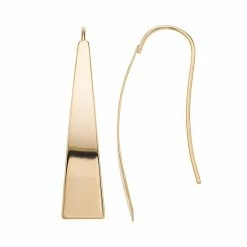 Outlet 🧨 Unbranded Sterling Silver Long Triangle Earrings ⭐