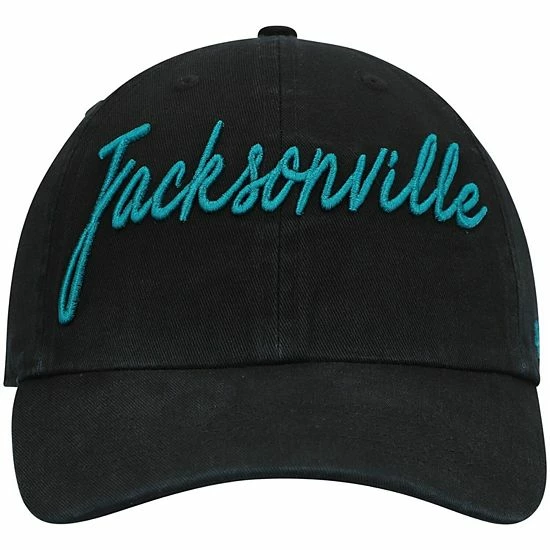 Budget 👍 Unbranded 👩 Women's '47 Black Jacksonville Jaguars Vocal Clean Up Adjustable Hat 🔥 - Image 3