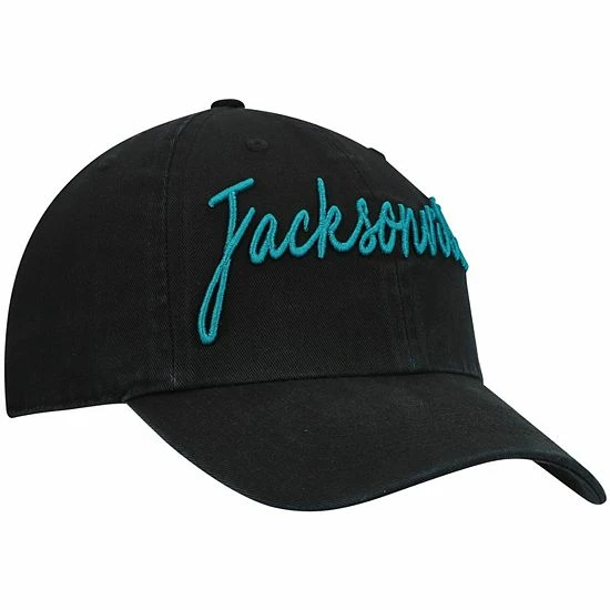 Budget 👍 Unbranded 👩 Women's '47 Black Jacksonville Jaguars Vocal Clean Up Adjustable Hat 🔥 - Image 4