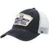 Coupon ⭐ Unbranded Men's '47 Black TCU Horned Frogs Crawford Clean Up Trucker Snapback Hat 😍