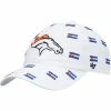 Cheapest 😍 Unbranded 👩 Women's '47 White Denver Broncos Confetti Clean Up Adjustable Hat ⌛