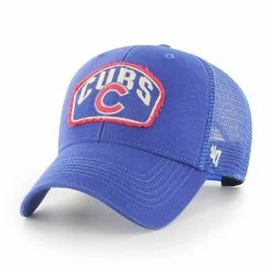 Brand new ⭐ Unbranded Men's '47 Royal Chicago Cubs Cledus MVP Trucker Snapback Hat 🤩