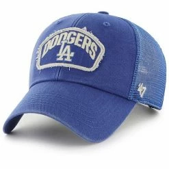 Brand new 💯 Unbranded Men's '47 Royal Los Angeles Dodgers Cledus MVP Trucker Snapback Hat 🎉