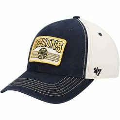 Discount ✔️ Unbranded Men's '47 Black Boston Bruins Shaw MVP Adjustable Hat 👍