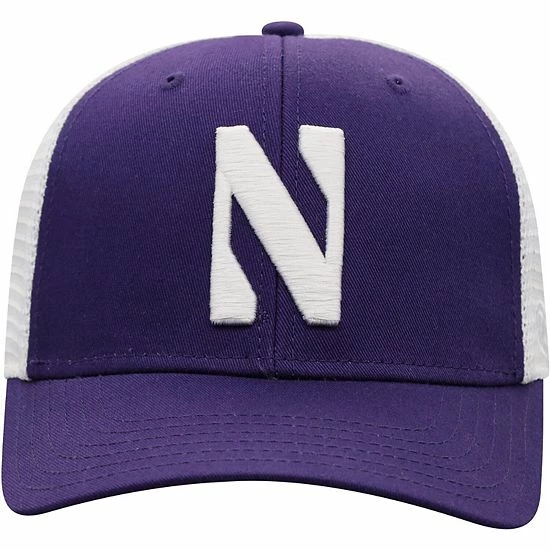 Top 10 😀 Unbranded Men's Top Of The World Purple/White Northwestern Wildcats Trucker Snapback Hat 🔔 - Image 3