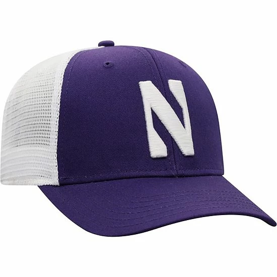 Top 10 😀 Unbranded Men's Top Of The World Purple/White Northwestern Wildcats Trucker Snapback Hat 🔔 - Image 4