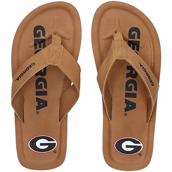 Wholesale โ Unbranded Men's Georgia Bulldogs Color Pop Flip Flop ๐ฉด Sandals ๐ - Image 2