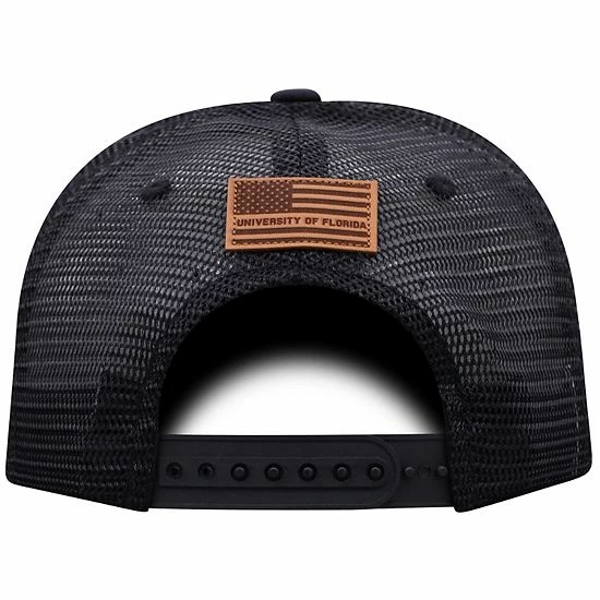 Brand new ๐ฅฐ Unbranded Men's Top Of The World Black Florida Gators Cannon Trucker Snapback Hat โญ - Image 4
