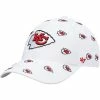 Promo ✔️ Unbranded 👩 Women's '47 White Kansas City Chiefs Confetti Clean Up Adjustable Hat 😀