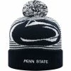 Cheap 💯 Unbranded Men's Top Of The World Navy Penn State Nittany Lions Line Up Cuffed Knit Hat With Pom 🤩