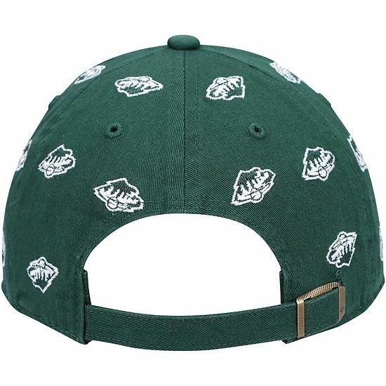 New ๐ Unbranded ๐ฉ Women's '47 Green Minnesota Wild Confetti Clean Up Logo Adjustable Hat ๐ - Image 4