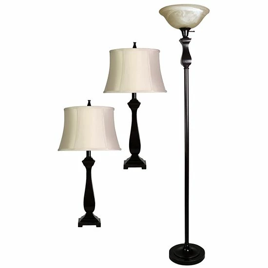 Budget 🎉 Unbranded Madison Table & Floor Lamp 3-piece Set ✔️