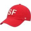 Flash Sale 😉 Unbranded 👩 Women's '47 Scarlet San Francisco 49ers Finley Clean Up Adjustable Hat ✔️