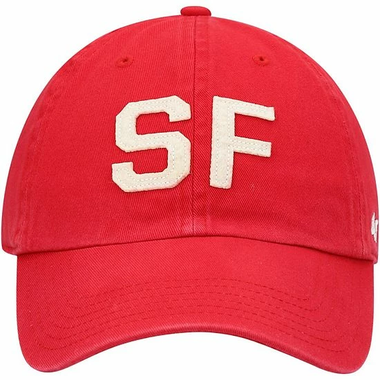 Flash Sale ๐ Unbranded ๐ฉ Women's '47 Scarlet San Francisco 49ers Finley Clean Up Adjustable Hat โ๏ธ - Image 3