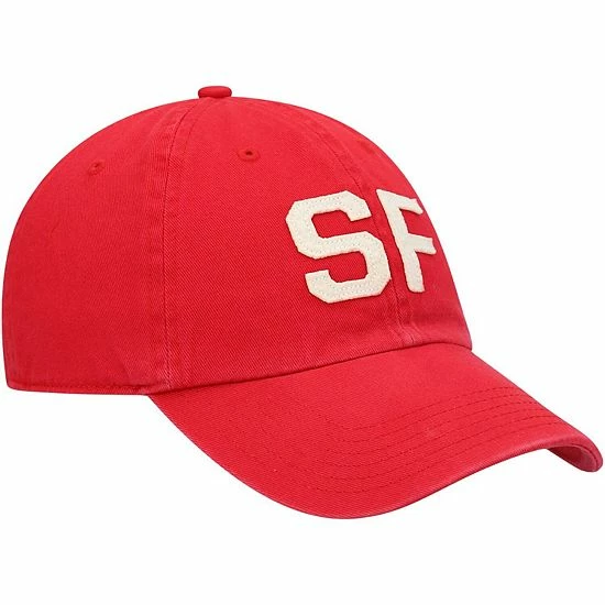 Flash Sale ๐ Unbranded ๐ฉ Women's '47 Scarlet San Francisco 49ers Finley Clean Up Adjustable Hat โ๏ธ - Image 4