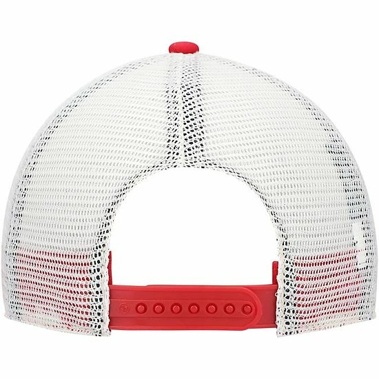 Best Sale 😉 Unbranded Men's '47 Red Detroit Red Wings Penwald Trucker Snapback Hat 🔥 - Image 4