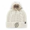 Best reviews of 🎁 Unbranded 👩 Women's '47 White Portland Trail Blazers Meeko Cuffed Knit Hat With Pom 🔥
