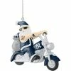 Best Pirce ❤️ Unbranded FOCO New York Yankees Santa On A Motorcycle Ornament 💯