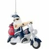 Discount 🎉 Unbranded FOCO Boston Red Sox Santa On A Motorcycle Ornament 🔥