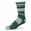 Cheap 👏 Unbranded For Bare Feet Michigan State Spartans Rave Crew 🧦 Socks 🧨