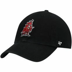 Brand new 🤩 Unbranded Men's '47 Black Tampa Bay Buccaneers Clean Up Alternate Adjustable Hat 😍