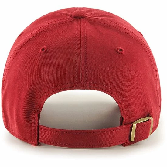Budget 👍 Unbranded 👩 Women's '47 Crimson Alabama Crimson Tide Miata Clean Up Logo Adjustable Hat 🔔 - Image 3