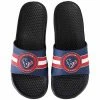 Outlet 🔥 Unbranded Men's FOCO Houston Texans Logo Slide 🩴 Sandals 🎉